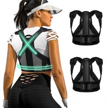 몽블랙 바른자세 밴드 체형 허리 등 보호대 ST1, M