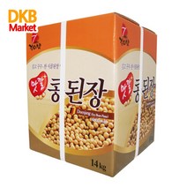 김이박 맛깔콩된장 14kg(박스) 대용량 업소용, 1개