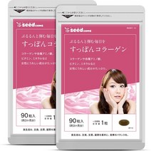서플리먼트 SEEDCOMS 시드 콤스 푸루 푸루 숏 콜라겐 보충제 약 6 개월 분 180 마리 B00N5IKTHS, 약 6개월분 180정_One Color, 약 6개월분 180정_One Color, 상세 설명 참조0