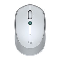 로지텍 보이스 AI 인텔리전트 인풋 멀티 랭귀지 리얼-타임 트랜스레이션 무선마우스, Space Silver, M380
