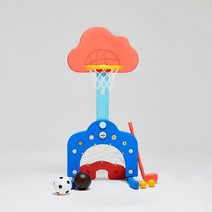 베네베네 3 in 1 멀티 유아농구대, 레드블루