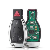 스마트키복사 스마트키고장 자동차디지털키 스마트키개조 KEYYOU-스마트 원격 자동차 키 고리 메르세데스, 03 4 Buttons_02 315MHZ