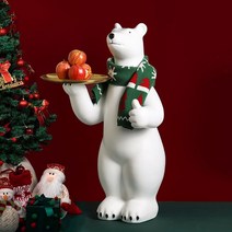 대형 조경시설물 테라스꾸미기 모형 포토존 인테리어 소품 북극곰 크리스마스 조형물 파티룸 호프집 고기집, F