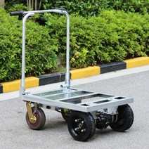 전동 구루마 접이식 리어카 동력 구르마 농사용 핸드카, 1300kg 적재가능 80x60