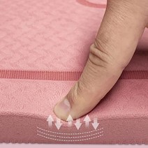 줄넘기 매트 요가 필라테스 피트니스 운동 매트 내구성 충격 흡수 크로스 로프 집 체육관 바닥재, 02 GRAY