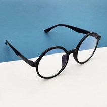 심플 패션 안경테 블랙 뿔테