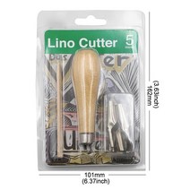 우드카빙 조각칼 나무 치즐 도구 전문 기본 세부, 7pcs 1set