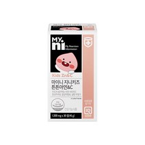 일동 마이니 지니키즈 튼튼아연 비타민C 유아 아연보충제 씹어먹는 아연 츄어블정 어린이 초유분말