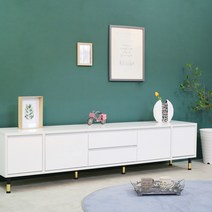 나무야스토리 노블레스 2000 거실장 티비다이 TV다이, 화이트