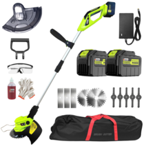 독일 무선 예초기 전기 충전식 전동 제초기, 21V 인생예초기 배터리2개 세트, 1개