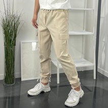 내입옷 COOL 스판 밴딩 카고조거 팬츠 5color 빅사이즈 여름 긴바지