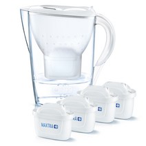 브리타 정수기 마렐라 쿨 화이트 + 필터 4+1p(기본필터포함)