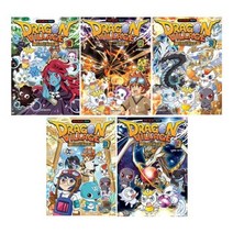 [전집] 드래곤빌리지 33~37번 세트 : 아동도서1권 증정-판타지 모험 RPG 게임코믹, 학산문화사(전집)