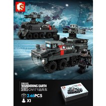 탱크 가성비 중국산 레고 자동차 레고 장난감 셈보 블럭, L.트럼펫운반차-107003    1