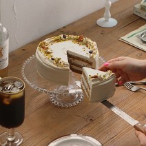 케이크스탠드 이케아 케익받침대 유리 다이소 케이크받침대 브라이덜샤워 생일 백일상차리기 생일 케이크받침