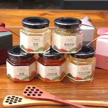 꿀 답례품 아카시아 잡화 밤 천연 선물 결혼식 돌 잔치 퇴사 승진 장례 조문 회사 예담애, 160g, 야생화꿀, 무