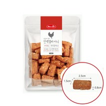바우와우 그레인프리 슈퍼푸드간식 단백질바 미니베이컨맛 100g x 3봉 300g