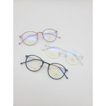 [ACROPOLIS]아크로폴리스 49사이즈 10G 베타티타늄 가벼운 데일리 라운드 원형 콤비안경 AP3805 블루라이트 추가