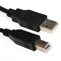 맘보케이블 USB2.0 AB 프린터 케이블 캐논 HP 후지 삼성 복합기 연결선, 1개, 3m