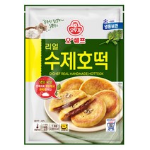오뚜기 오쉐프 리얼 수제호떡 1kg / 찹쌀피 냉동호떡, 1개