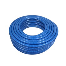 청고압호스 25mm+M단위 재단판매 /PVC 고압 나선호스 물호스 흡배수용 배관용 양수펌프용 호스