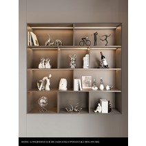 가벼운 럭셔리 폭력 곰 술장 인테리어 소품 고급 거실 TV장 현관 홈세트 선물, 22조각와인캐비닛조합(시뮬레이션도서[추천대형플랫빌라]