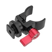 DSLR dslr 카메라 입문 미러리스 클럽CAMVATE 슈퍼 크랩 클램프 콜드 슈 마운트 어댑터 DSLR 카메라 마이, 슈퍼 클램프