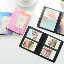 미니 포켓 사진첩 핑크 포토포켓북 포켓식앨범 미니포토북 사진, 단품
