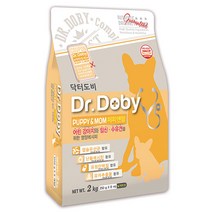 닥터도비 퍼피앤맘 2kg 수유견 사료 어린강아지 임신, 본상품선택