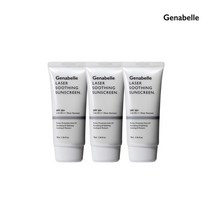 [제나벨] 레이저 수딩 저자극 선스크린 70ml x 3개, 상세 설명 참조