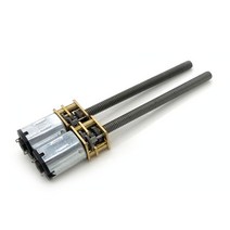 소형 전기 팬 가이드 모터 1pcs 마이크로 감속 기어 모터 리드 스크류가있는 6V 12V DC GA12-N20- M4 x 55, 13 250_03 12V