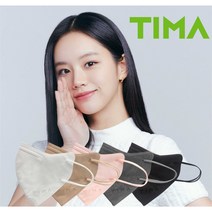 TS 티마 KF94 스마트핏 새부리형 컬러마스크 대형 컬러 100매 [칼국수 끈] 현대홈쇼핑 판매중, 티마 스마트핏-M사이즈(중형)