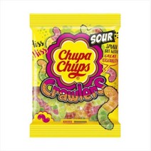 츄파춥스 사워크롤러 츄잉젤리, 60g, 30개