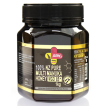 뉴질랜드 SPH 100% 마누카꿀 MANUKAHONEY 1kg MGO85+(UMF5+), 4개(할인)
