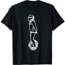 외발자전거 전동 남성용 멋진 전기 외발 자전거 모노휠 솔로휠 에어휠 O넥 코튼 티셔츠 캐쥬얼 그래픽 티 탑스 직송, XGM44046+M+1