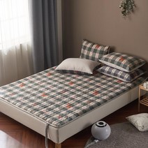 잇츠룸 빨아쓰는 온수매트커버/전기매트커버, 동물농장_그린