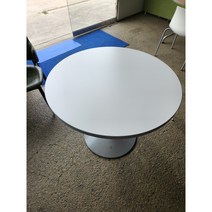 원형 테이블(화이트)