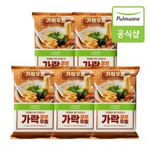 [풀무원] 가락 유부우동, 425.2g, 5개
