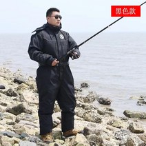 낚시 방한복 겨울낚시복 겨울 상하의 점퍼 방수복 보온 슈트 자켓 전전후 방풍복 동계, 4. 블랙백열반사숄더스트레치(두꺼운듀퐁코튼)