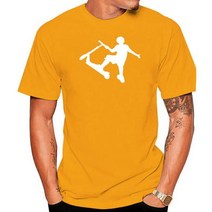 남자 T 셔츠 스턴트 스쿠터 재미 tshirt 코튼 탑스 반소매 대형 옷, 04 Men Ginger_07 XXL