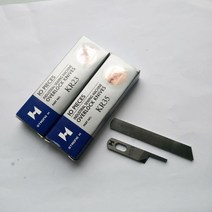 HONEYSEW KR23&KR35 나이프/블레이드 강한 H 브랜드 2개/로트 산업용 오버록 재봉틀 부품 Juki Siruba Peg아수스 Jack용