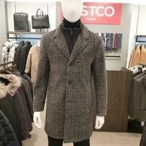 STCO 패널 울저지 체크코트 그레이 03SDDCTCCG 청주점