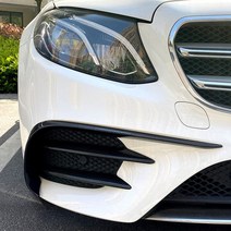 벤츠 E클래스 W213 AMG 라인 패키지 범퍼 스플리터 카본 카나드 안개등 풀 커버 E63 E53, 후기형