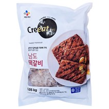 CJ 백설 냉동 쉐프솔루션 남도떡갈비 1.05kg, 단품