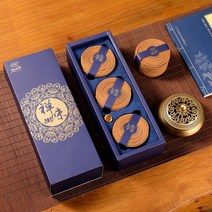 인도향스틱 인도향초 인센스스틱 캔들트레이 인센스홀더폭포 인도초 스머지스틱, 120접시(놋쇠 향로 ), 옥백단+우천+인도네시아산 침향 120접시