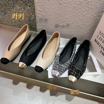디자인 감각 패치 브이 큐브 여성 플랫 슈즈