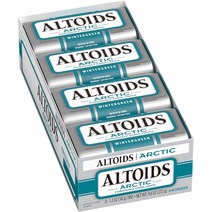 알토이즈 아틱 윈터그린 민트 캔디 1.2oz(34g) 8개입 ALTOIDS Artic Wintergreen Mints, 1개, 34g