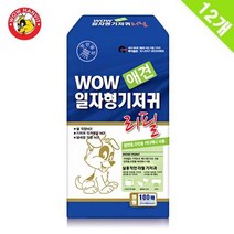 시바이누 강아지화장실패드 수컷 개배변패드 프리미엄 중형 100매 12묶음, 상세페이지 참조