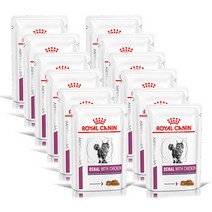 [로얄캐닌] 캣 레날 위드 치킨 파우치 1.02kg (85g*12)