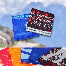 HKR670994인콘트로 빅사이즈 등산 손수건 체육대회 수건 스카프, 트레킹 보라색